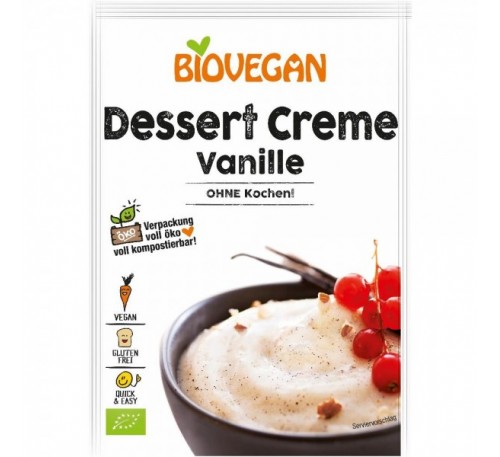 Desert cu vanilie FARA FIERBERE bio Biovegan, 52g